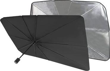 BrellaShield Car Windshield Sun Shade – Foldable UV Protection