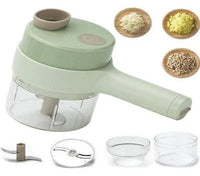 Food Chopper Handheld – Cordless Electric Garlic Press &amp; Food Chopper