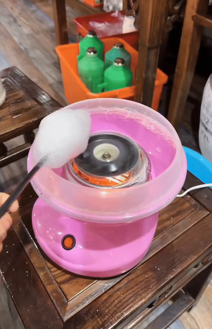 Cloud Mini Cotton Candy Maker – Compact Electric Cotton Candy Machine