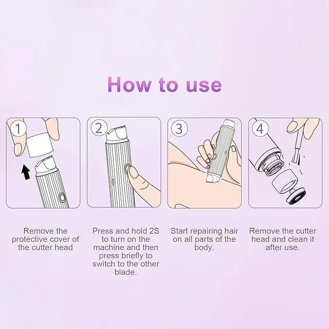 Double Head Electric Shaver