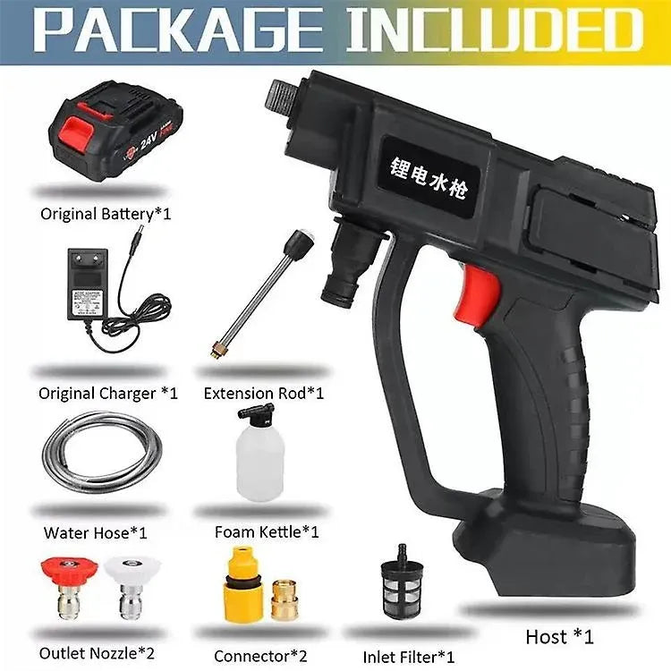 Rechargeable High Pressure Washer Car Gun Portable Pressure Washer Machine