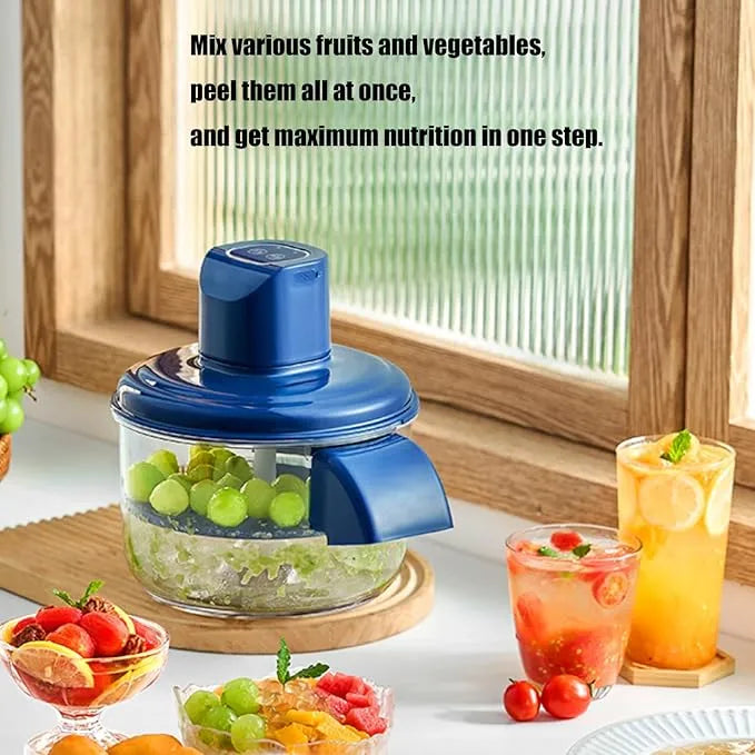 Fruit and vegetable easy peeler machine