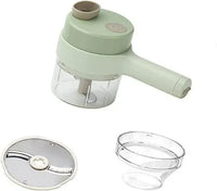 Food Chopper Handheld – Cordless Electric Garlic Press &amp; Food Chopper