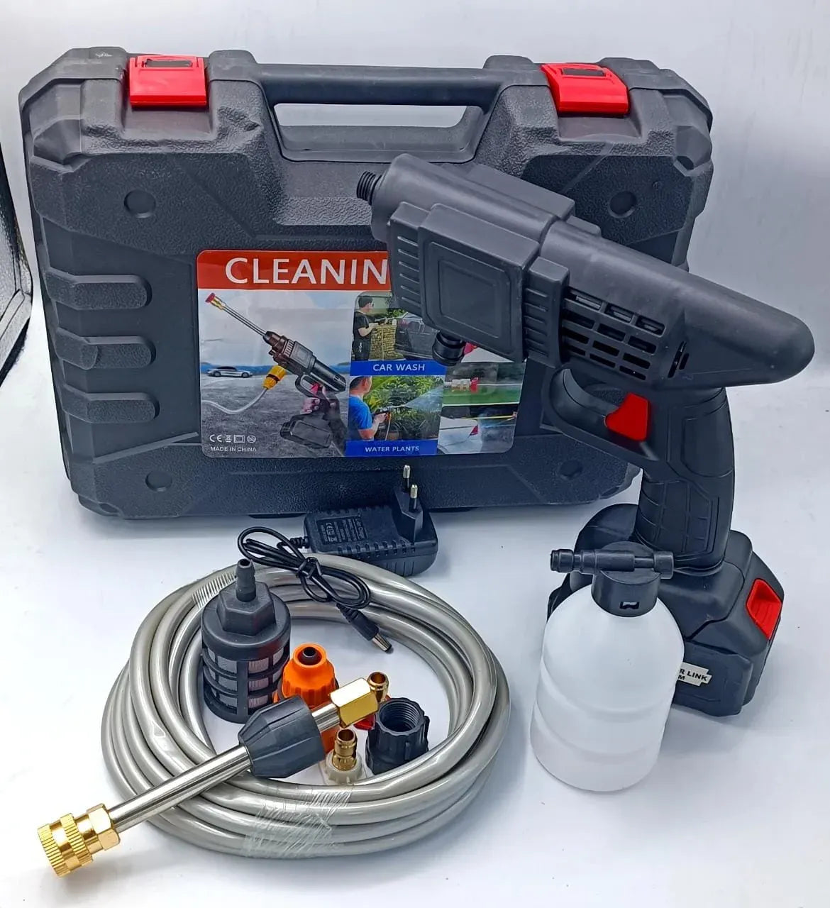 Rechargeable High Pressure Washer Car Gun Portable Pressure Washer Machine