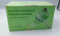 Food Chopper Handheld – Cordless Electric Garlic Press &amp; Food Chopper